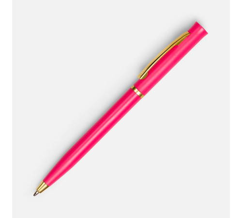 Ручка шариковая Euro Gold, розовая