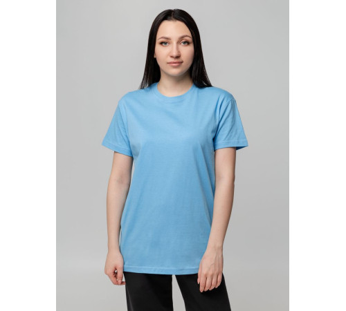 Футболка унисекс T-bolka 140, голубая