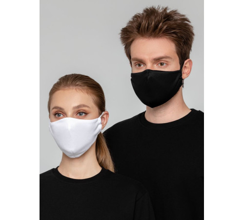 Маска для лица, черная