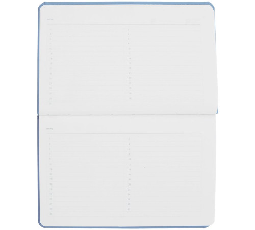 Еженедельник Urban, недатированный, голубой