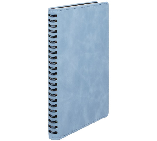 Ежедневник Spring Urban на заказ, недатированный, голубой