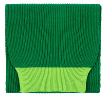 Шарф Snappy, зеленый с салатовым