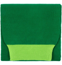 Шарф Snappy, зеленый с салатовым