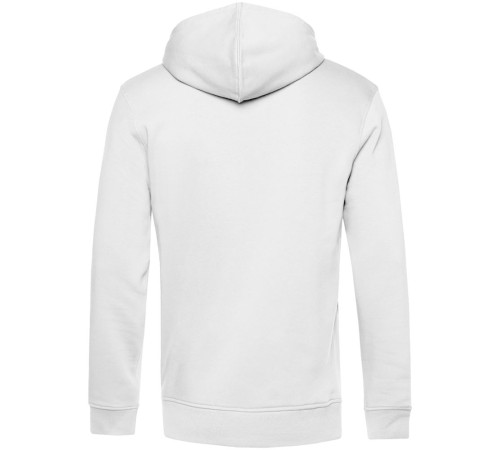Толстовка на молнии с капюшоном унисекс BNC Inspire (Organic), белая