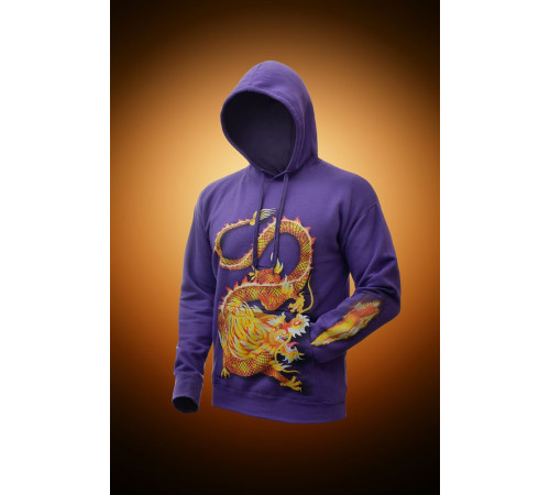 Толстовка с капюшоном Slam 320, фиолетовая