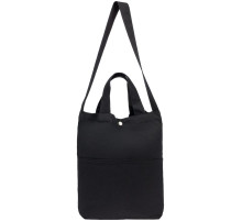 Сумка холщовая через плечо Artspace, черная