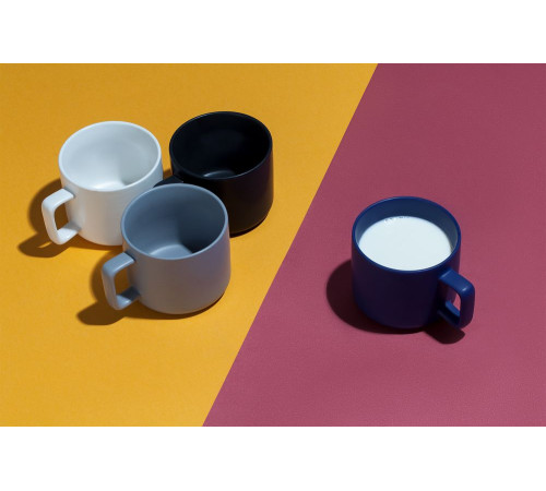 Чашка Jumbo, ver.2, матовая, черная