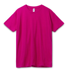 Футболка унисекс Regent 150, ярко-розовая (фуксия)