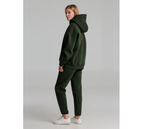 Худи Kulonga Oversize, темно-зеленый (хаки)