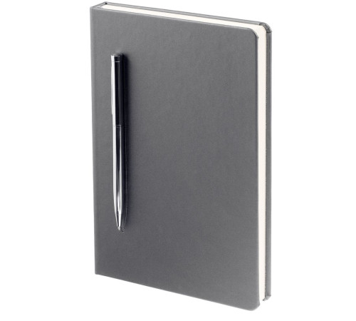 Ежедневник Magnet Shall, недатированный, серый