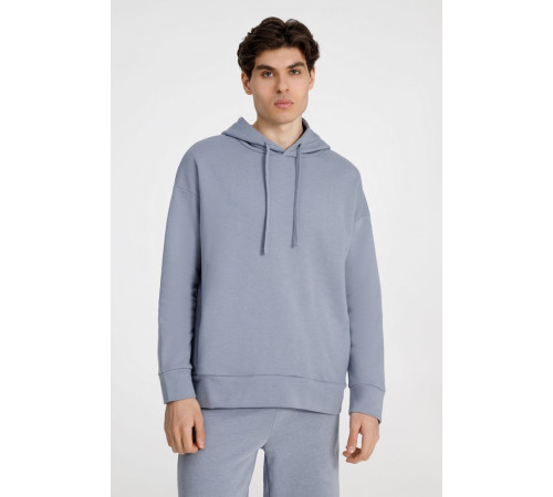 Худи унисекс H2, серое