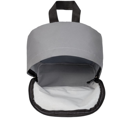 Рюкзак детский Manifest из светоотражающей ткани, серый