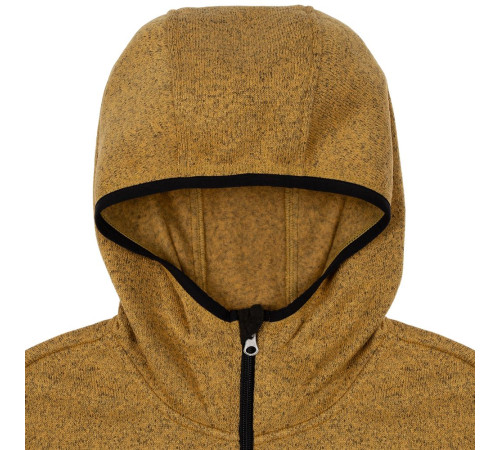 Жилет с капюшоном унисекс Gotland, горчичный