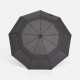 Складной зонт Dome Double с двойным куполом, серый