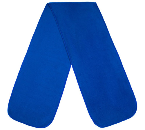 Шарф Fleecy, ярко-синий