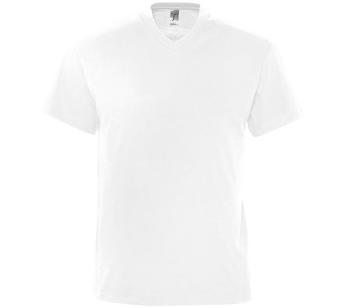 Футболка мужская с V-образным вырезом Victory 150, белая