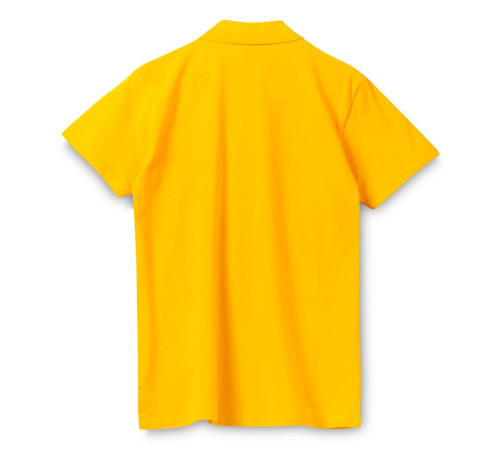 Рубашка поло мужская Spring 210, желтая