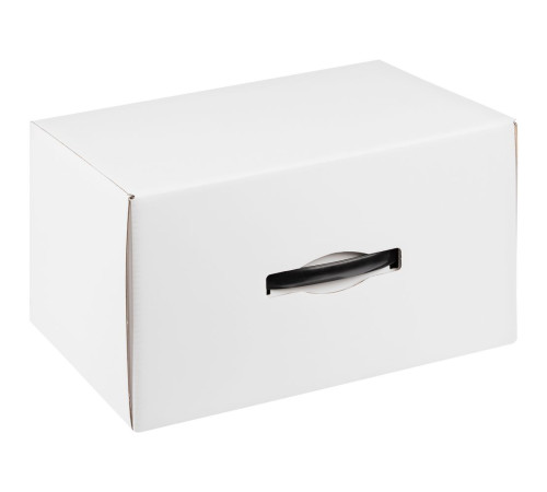 Коробка Matter High Light, белая с черной ручкой