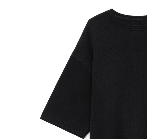 Джемпер с коротким рукавом Siluetti Volumica, черный