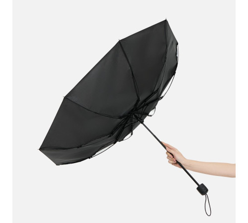Зонт складной Basic, ver.2, черный