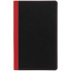 Ежедневник Nice Twice, недатированный, черный с красным