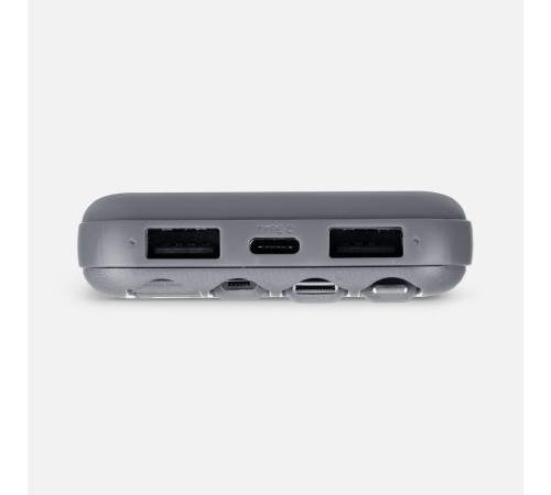 Аккумулятор Omni Qi 10000 мАч, ver.2, серый