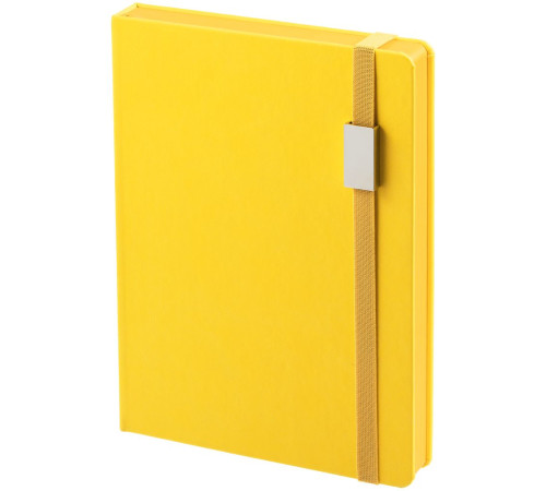 Ежедневник New Factor Metal, желтый