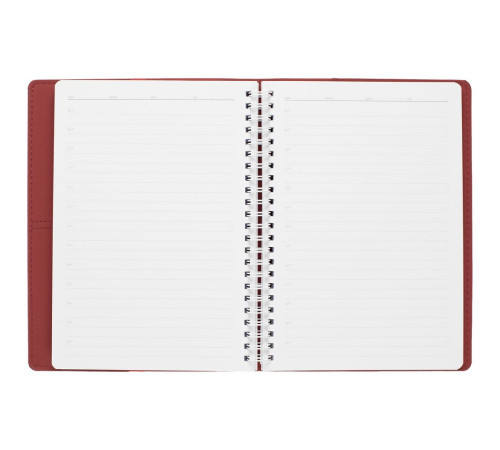 Ежедневник Spring Touch, недатированный, красный