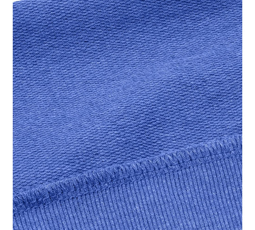 Толстовка с капюшоном унисекс Hoodie, ярко-синий меланж