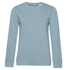 Свитшот женский BNC Inspire (Organic), серо-голубой