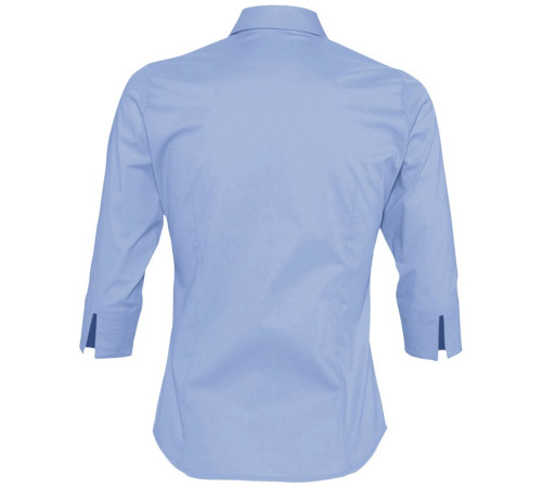 Рубашка женская с рукавом 3/4 Effect 140, голубая
