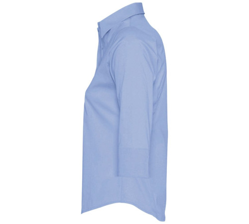 Рубашка женская с рукавом 3/4 Effect 140, голубая