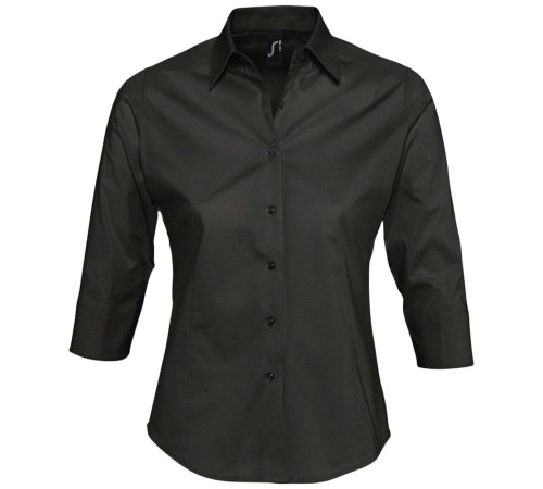 Рубашка женская с рукавом 3/4 Effect 140, черная