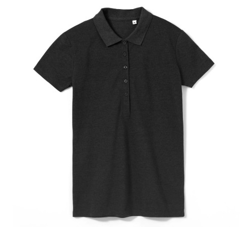 Рубашка поло женская Phoenix Women, темно-серый меланж