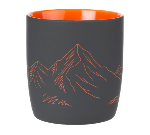 Кружка Surprise Touch с покрытием софт-тач, оранжевая