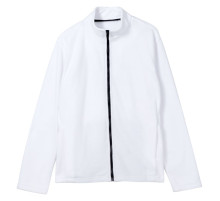 Куртка флисовая унисекс Manakin, белая