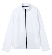 Куртка флисовая унисекс Manakin, белая