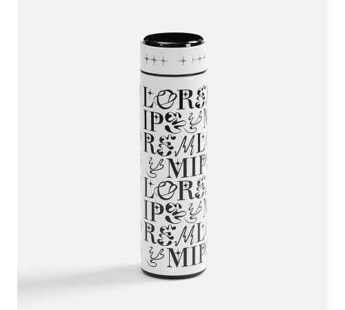 Смарт-бутылка с заменяемой батарейкой Long Therm, белая