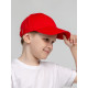 Бейсболка детская Capture Kids, красная