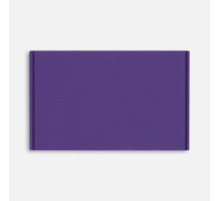 Лейбл из ПВХ Dzeta, XL, фиолетовый