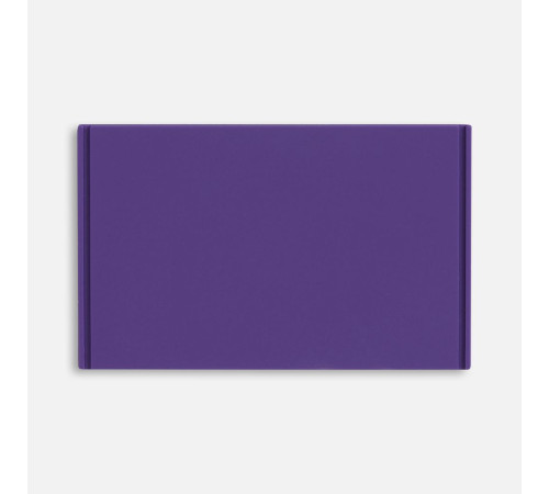 Лейбл из ПВХ Dzeta, XL, фиолетовый