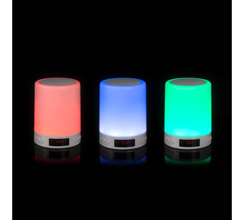 Мультимедийная станция с подсветкой glowShow, белая