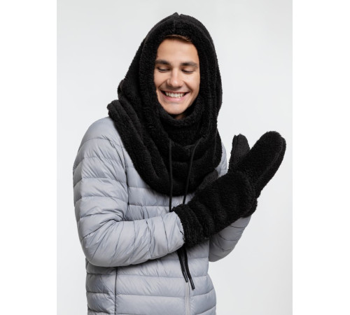 Варежки Flocky, черные