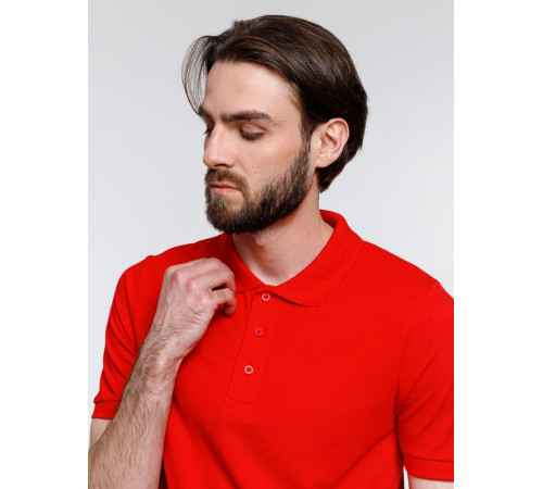 Рубашка поло мужская Adam, красная
