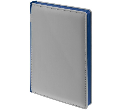 Ежедневник Spain Shall на заказ, недатированный, серый с синим