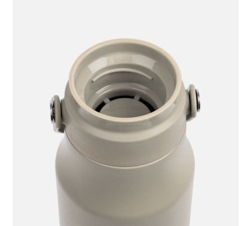 Термобутылка Tateyama, серо-бежевая