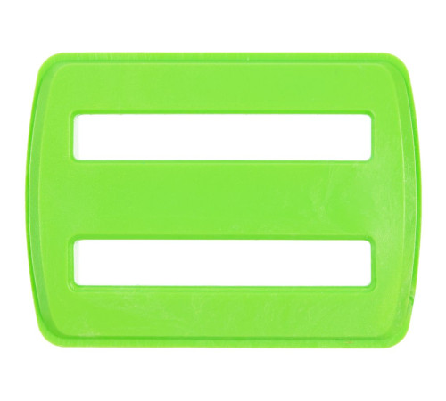 Пряжка — регулятор ремня Fermo, зеленый неон