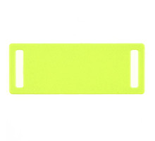 Шильдик металлический Kova, желтый неон