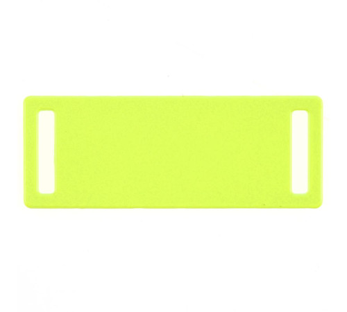 Шильдик металлический Kova, желтый неон