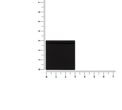 Лейбл из ПВХ Kare, черный